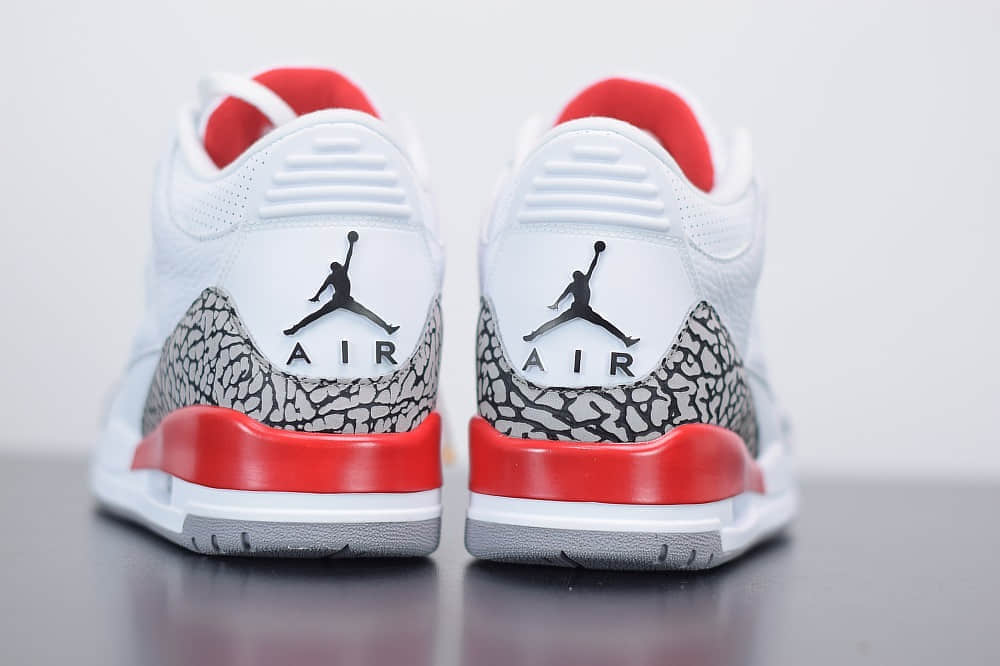 乔丹Air Jordan 3 Retro Hall of Fame爆裂纹飓风复古休闲运动文化篮球鞋纯原版本 货号：136064-116