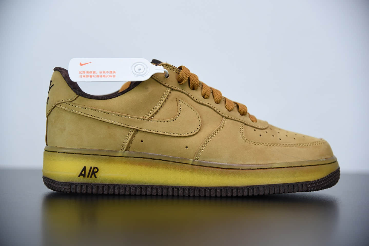 耐克Air Force 1 LoW Retro SP Wheat Mocha摩卡小麦空军一号低帮休闲板鞋纯原版本  货号：DC7504-700