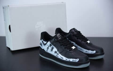 耐克Nike Air Force 1 Skeleton 骨骼万圣节骨头低帮板鞋纯原版本 货号：BQ7541 001