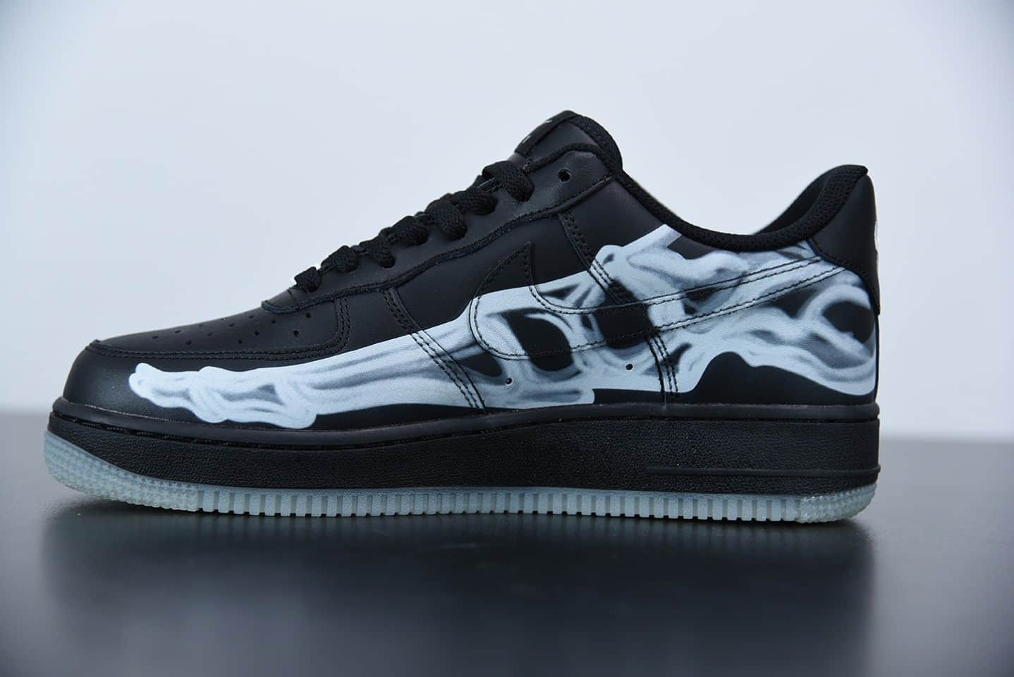 耐克Nike Air Force 1 Skeleton 骨骼万圣节骨头低帮板鞋纯原版本 货号：BQ7541 001