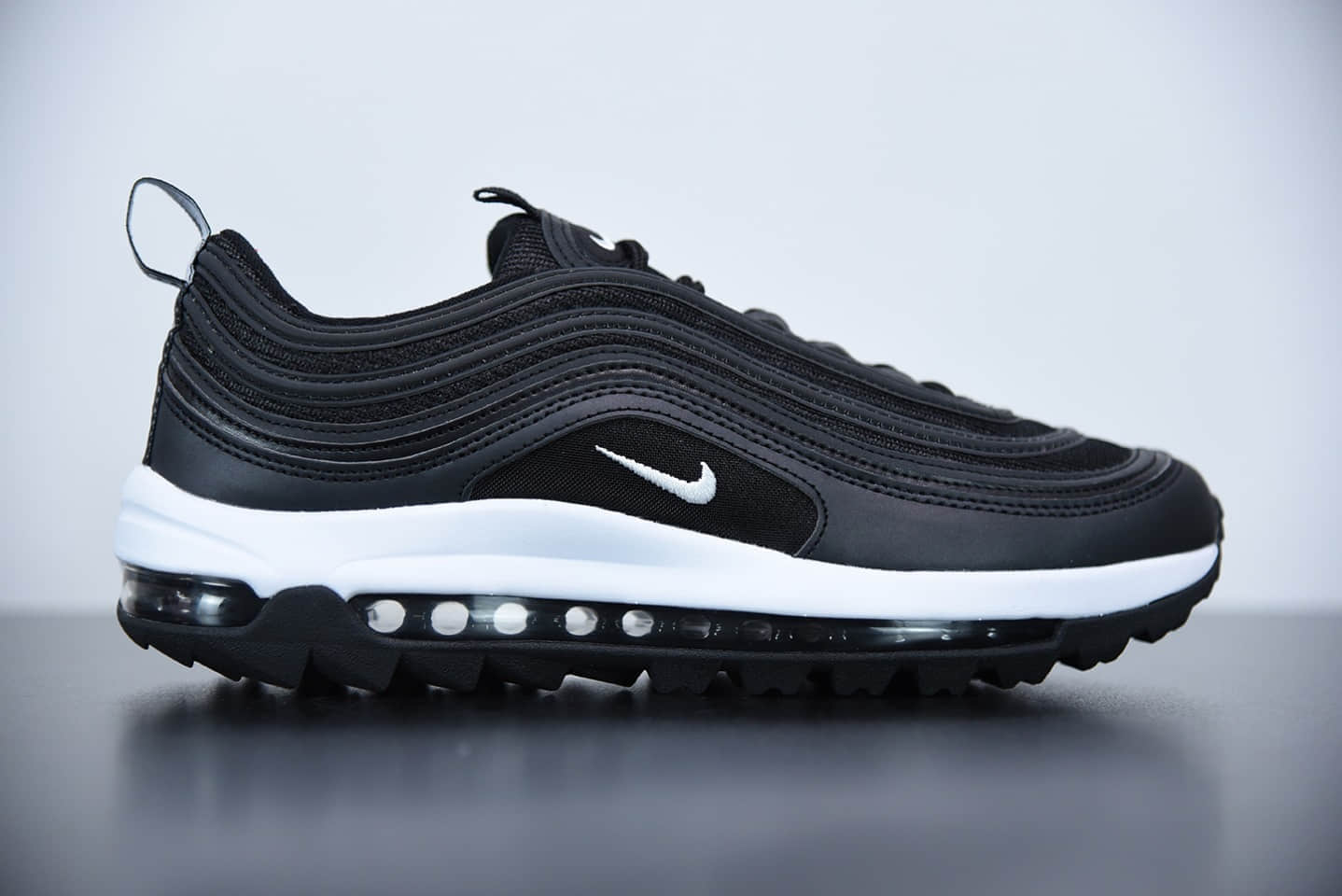 耐克Nike Wmns Air Max 97 Golf倒刺加厚大底复古气垫百搭休闲运动慢跑鞋纯原版本 货号：CI7538-002