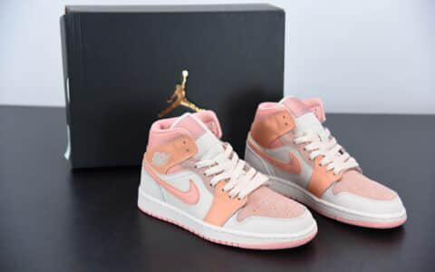 乔丹Air Jordan 1 Mid阿宝色中帮板鞋纯原版本 货号：DH4270-800