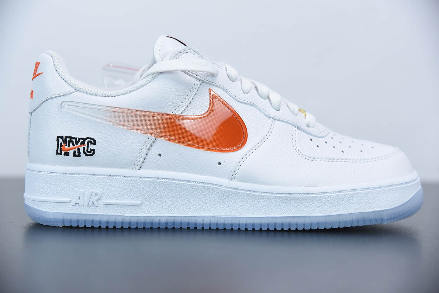 耐克Nike Air Force 1 Low“What The NYC”空军一号白蓝橙低帮板鞋纯原版本 货号：CZ7928-100