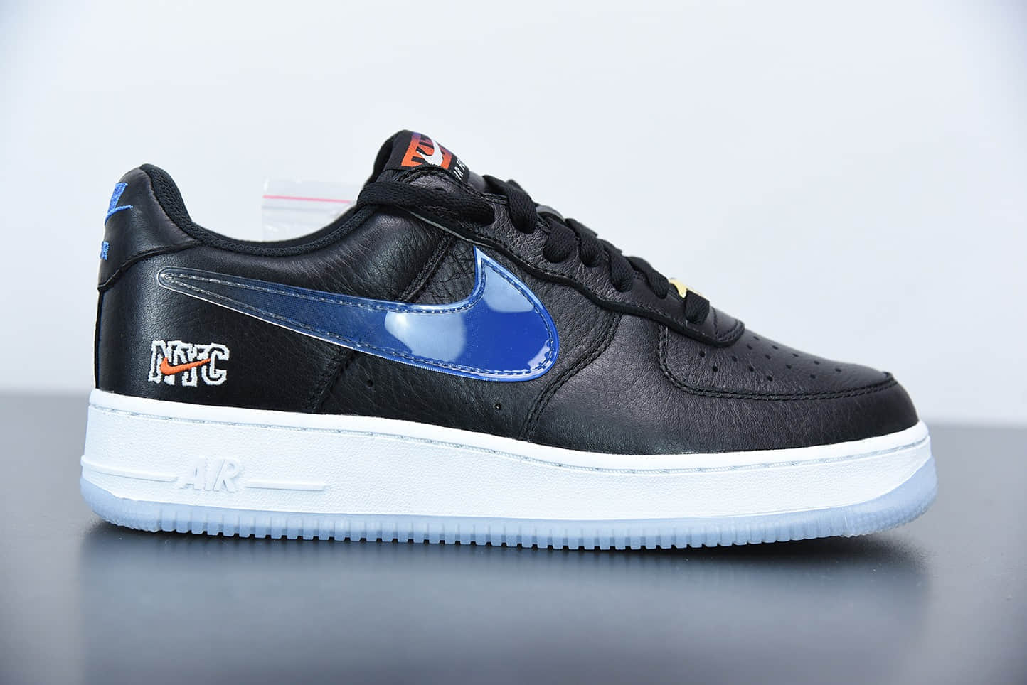 耐克NikeAir Force 1 Low “ What The NYC” 纽约限定黑蓝低帮板鞋纯原版本 货号：CZ7928-001