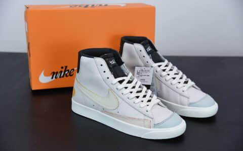 耐克Nike Blazer Mid Day of the Dead 开拓者墨西哥亡灵节配色中帮休闲板鞋纯原版本 货号：DC5185-133