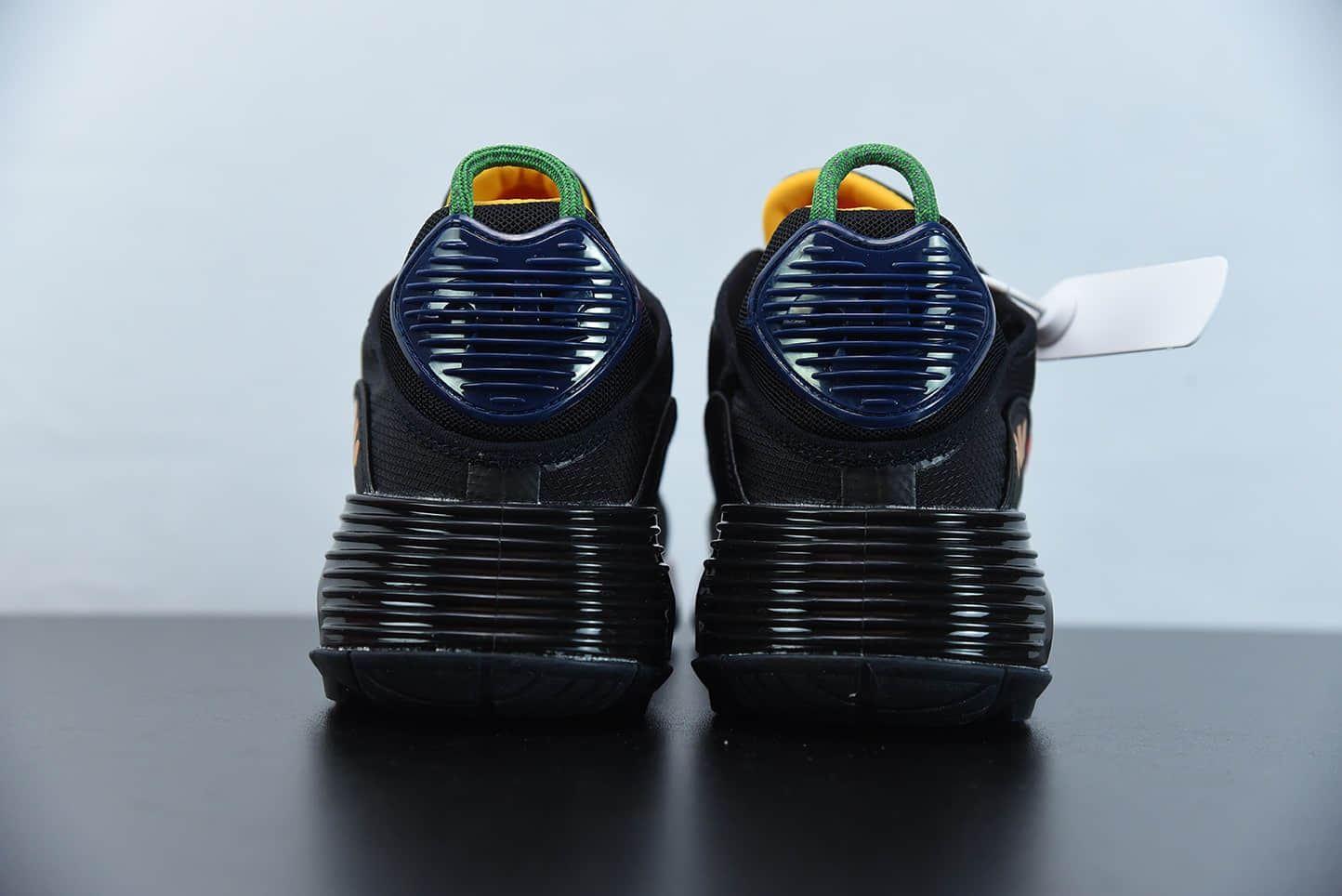 耐克Neymar x Nike Air Max 2090 黑橘色缓震气垫鞋耐磨防滑超透气休闲跑步鞋纯原版本 货号：DC1465-001