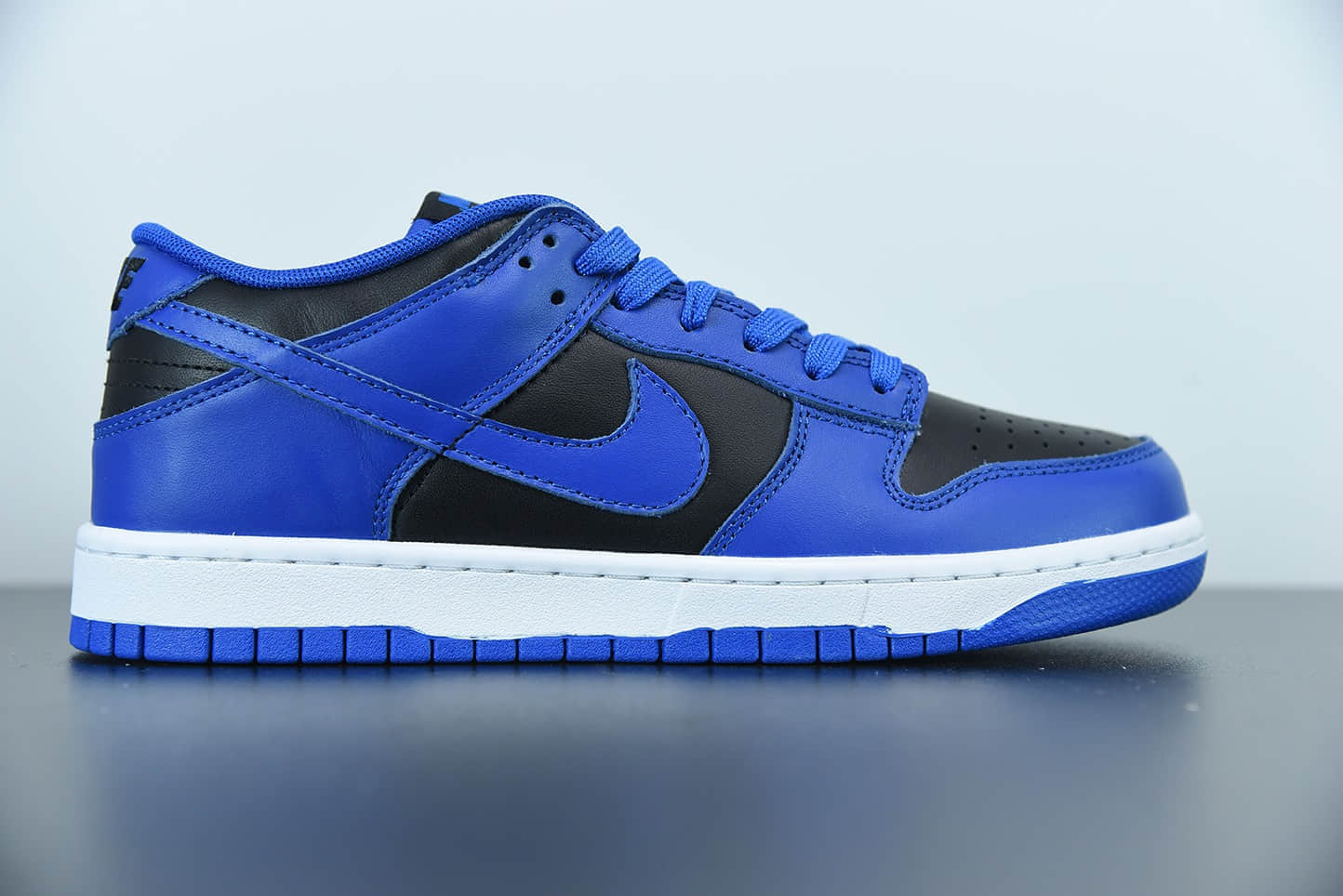 耐克Nike SB Dunk Low PRO QS扣篮系列低帮黑蓝休闲运动滑板板鞋纯原版本 货号：DD1391-001