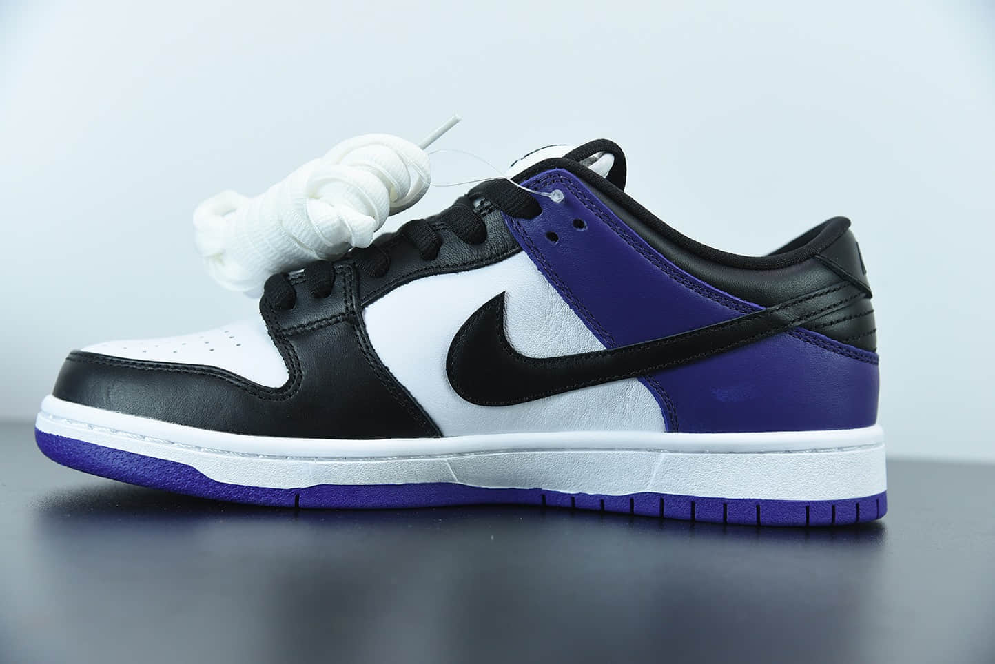 耐克Nike SB Dunk LowCourt Purple恶人紫扣篮系列低帮休闲运动滑板板鞋纯原版本 货号：BQ6817-500