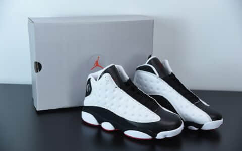 乔丹Air Jordan 13 RetroHe Got Game黑白熊猫复古中帮文化休闲运动篮球鞋纯原版本 货号：414571-104