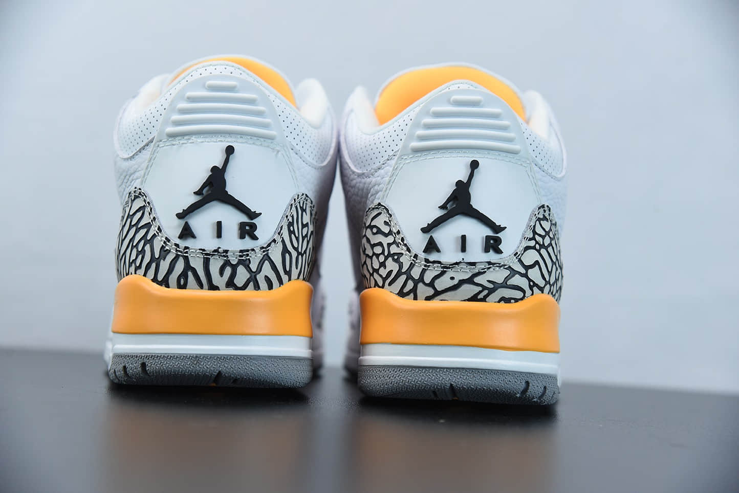 乔丹Air Jordan 3 “Laser Orange”白黄湖人配色中帮复古休闲运动文化篮球鞋纯原版本 货号：CK9246-108