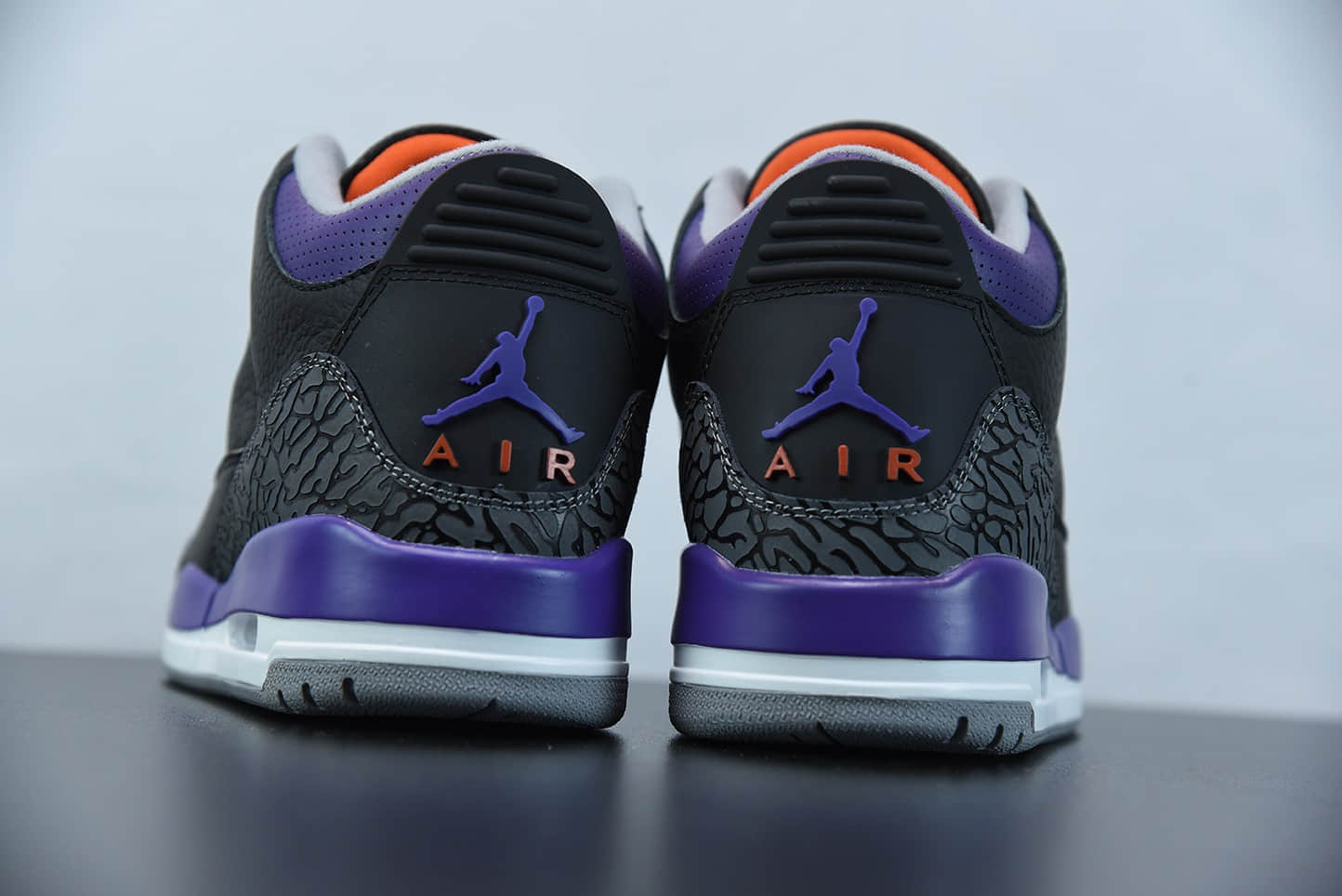 乔丹Air Jordan 3 Retro “Court Purple”黑紫配色中帮复古休闲运动文化篮球鞋纯原版本 货号：CT8532-050