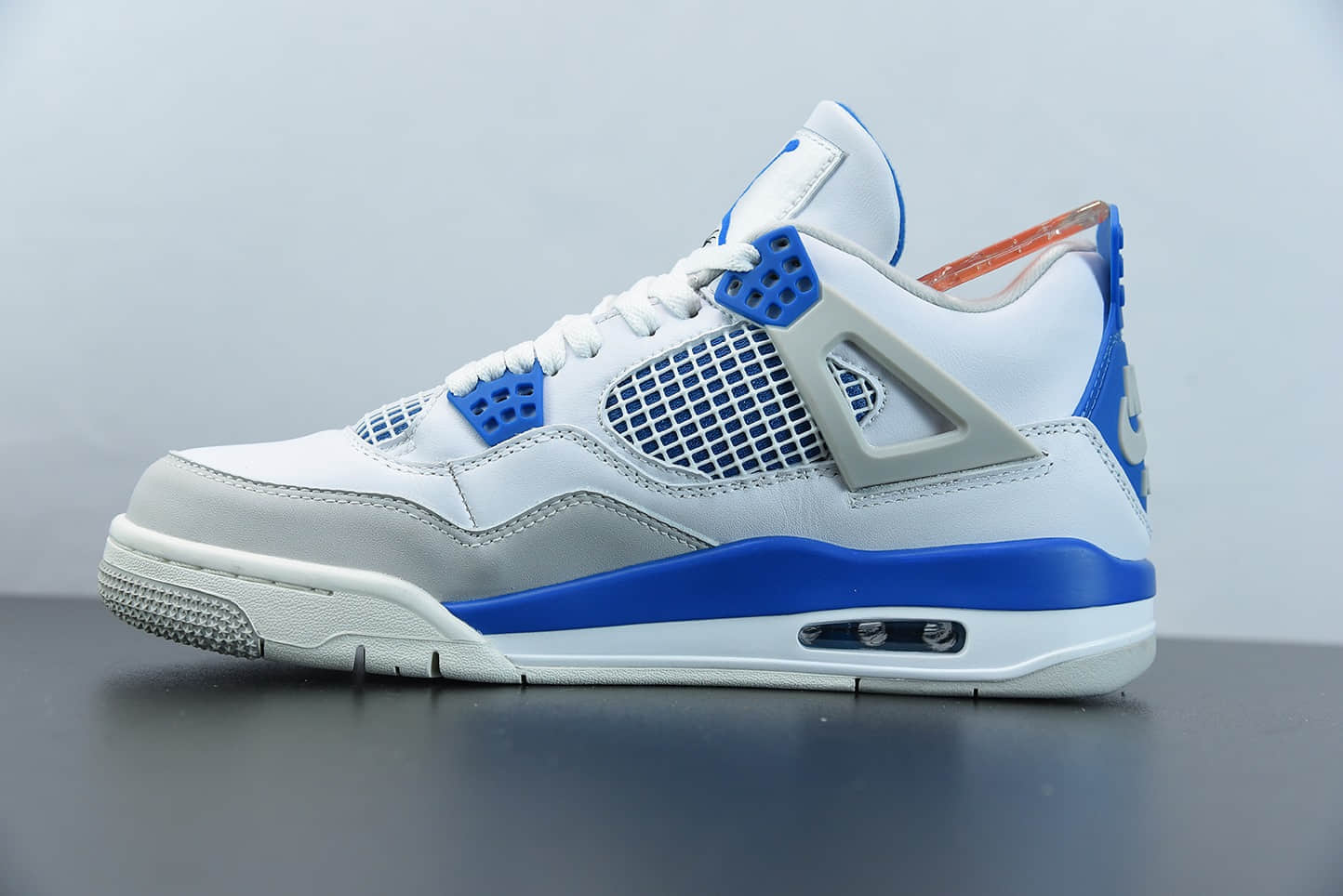 乔丹Air Jordan 4 OG “Military Blue” 白蓝休闲运动文化篮球鞋纯原版本 货号：308497-105