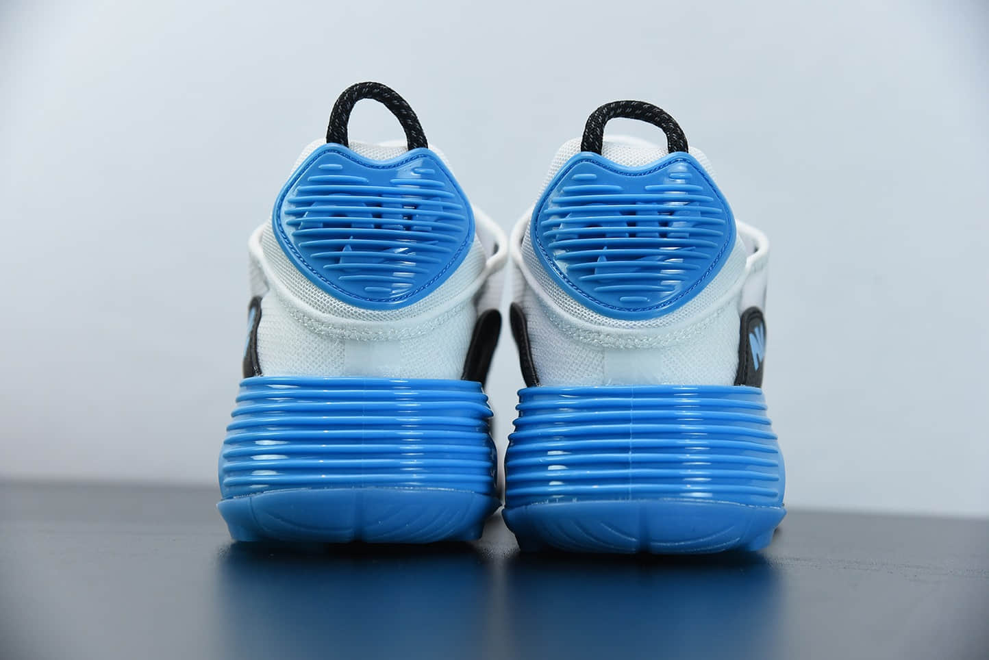 耐克Neymar x Nk Air Max 2090 白蓝黑色缓震气垫鞋耐磨防滑超透气休闲跑步鞋纯原版本 货号：DC0955-100