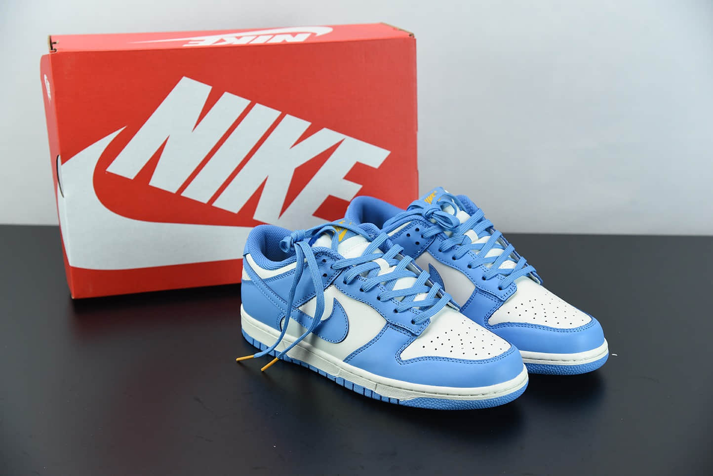 耐克Nike Dunk Low  Cost北卡蓝皇家蓝低帮运动休闲板鞋纯原版本 货号：DD1503-100