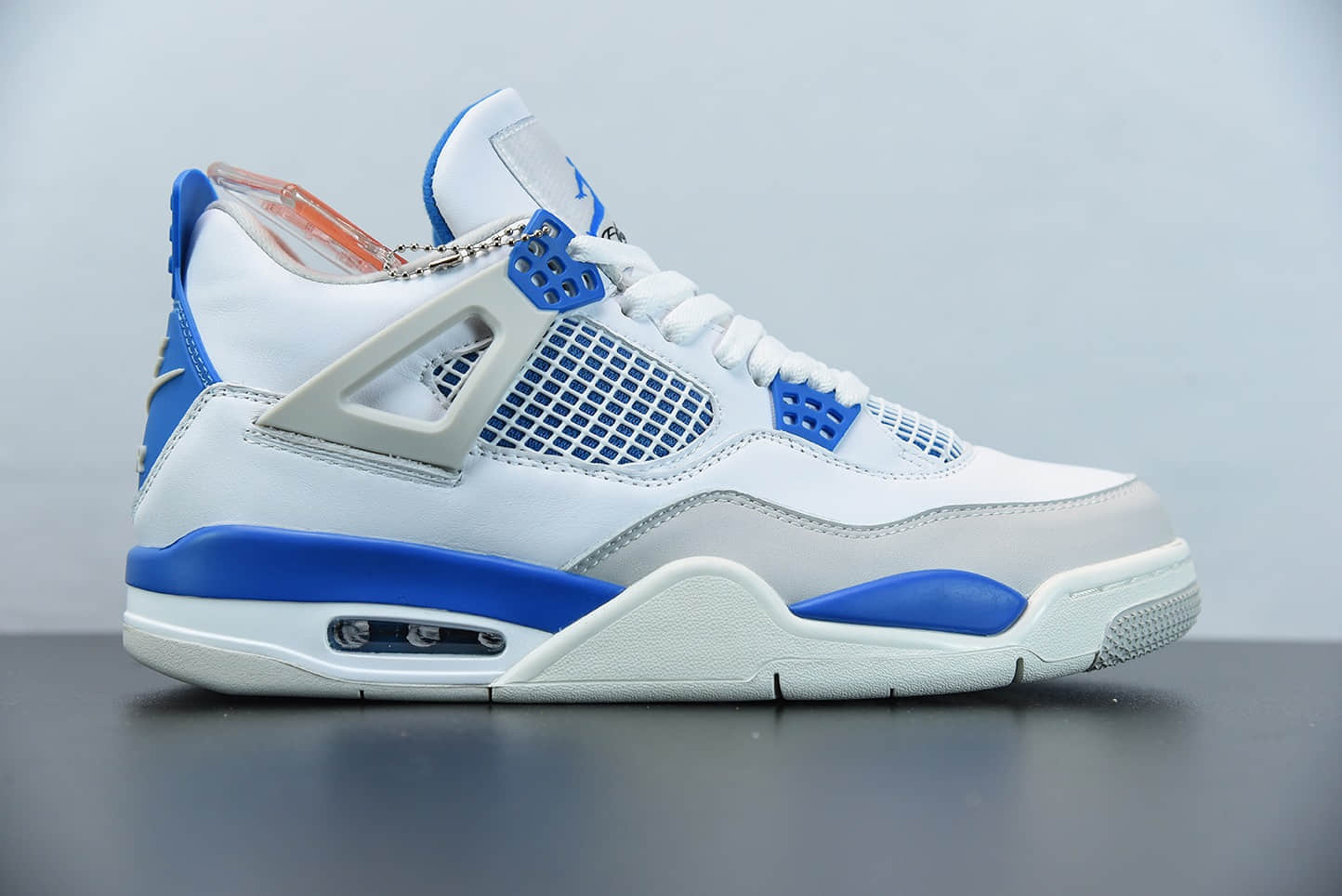 乔丹Air Jordan 4 OG “Military Blue” 白蓝中帮休闲运动文化篮球鞋纯原版本 货号：308497-105