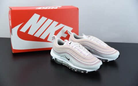 耐克Nike Air Max 97白粉配色子弹复古全掌气垫休闲运动鞋纯原版本 货号： DA9325-100