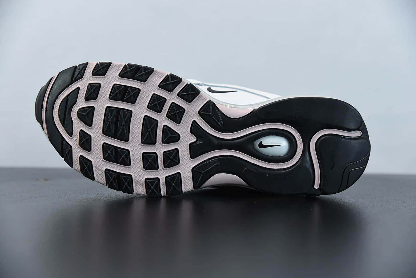 耐克Nike Air Max 97白粉配色子弹复古全掌气垫休闲运动鞋纯原版本 货号： DA9325-100