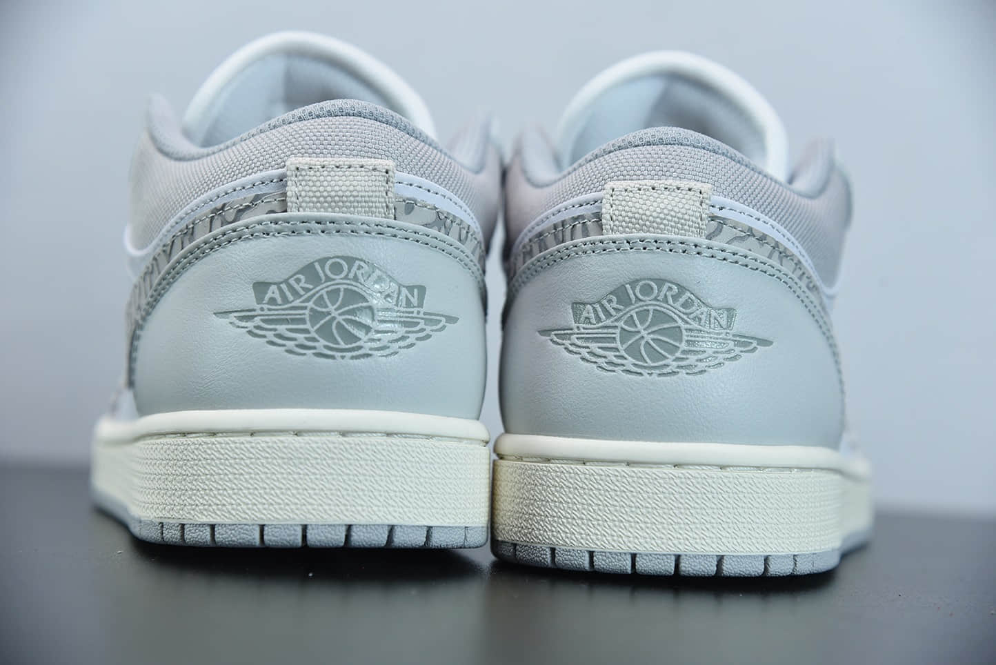 乔丹Air Jordan 1 Low PRM“Elephant Print”灰白大象低帮潮流缓震运动休闲板鞋纯原版本 货号：DH4269-100