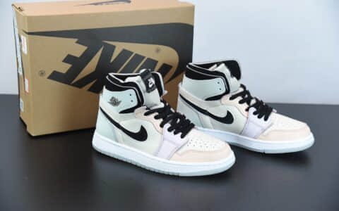 乔丹Air Jordan 1 Zoom Comfort “Easter”马卡龙彩蛋复活节高帮板鞋纯原版本 货号：CT0979-101