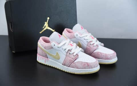 乔丹Air Jordan 1 Low GS冰淇淋低帮篮球鞋纯原版本 货号：CW7104-601