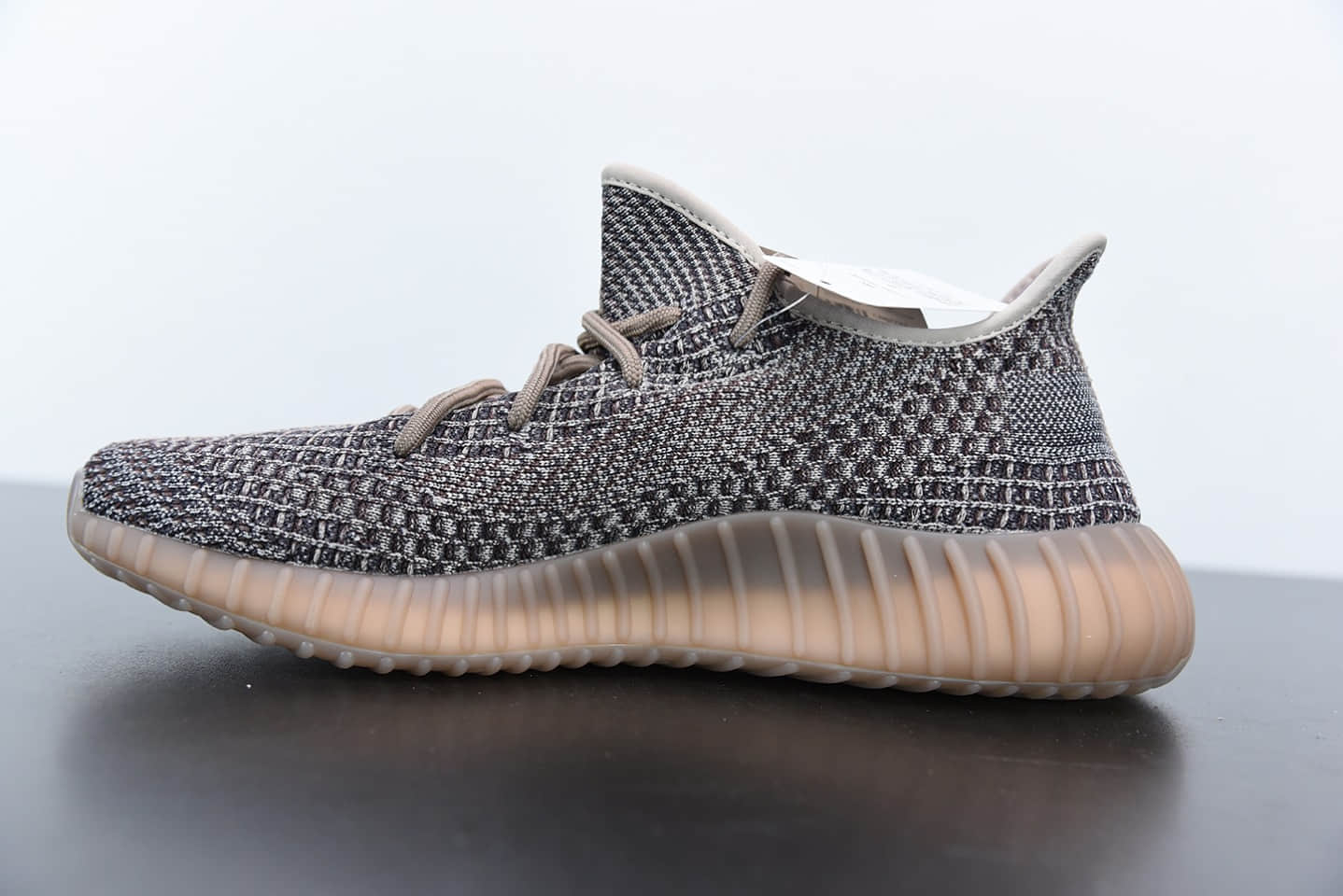 阿迪达斯Adidas Yeezy 350 Boost V2 “Static Refective”蓝棕百搭轻便爆米花中底休闲运动慢跑鞋纯原版本 货号： H02795