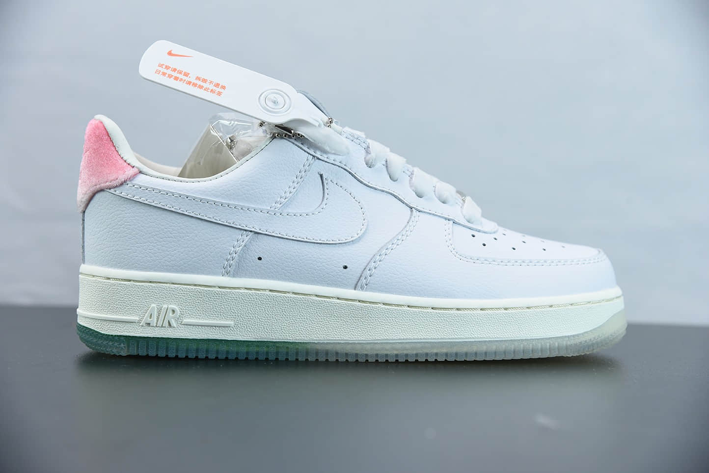 耐克Air Force 1 '07 GOT EM 白绿粉寿桃空军一号低帮休闲鞋纯原版本 货号：DC3287-111