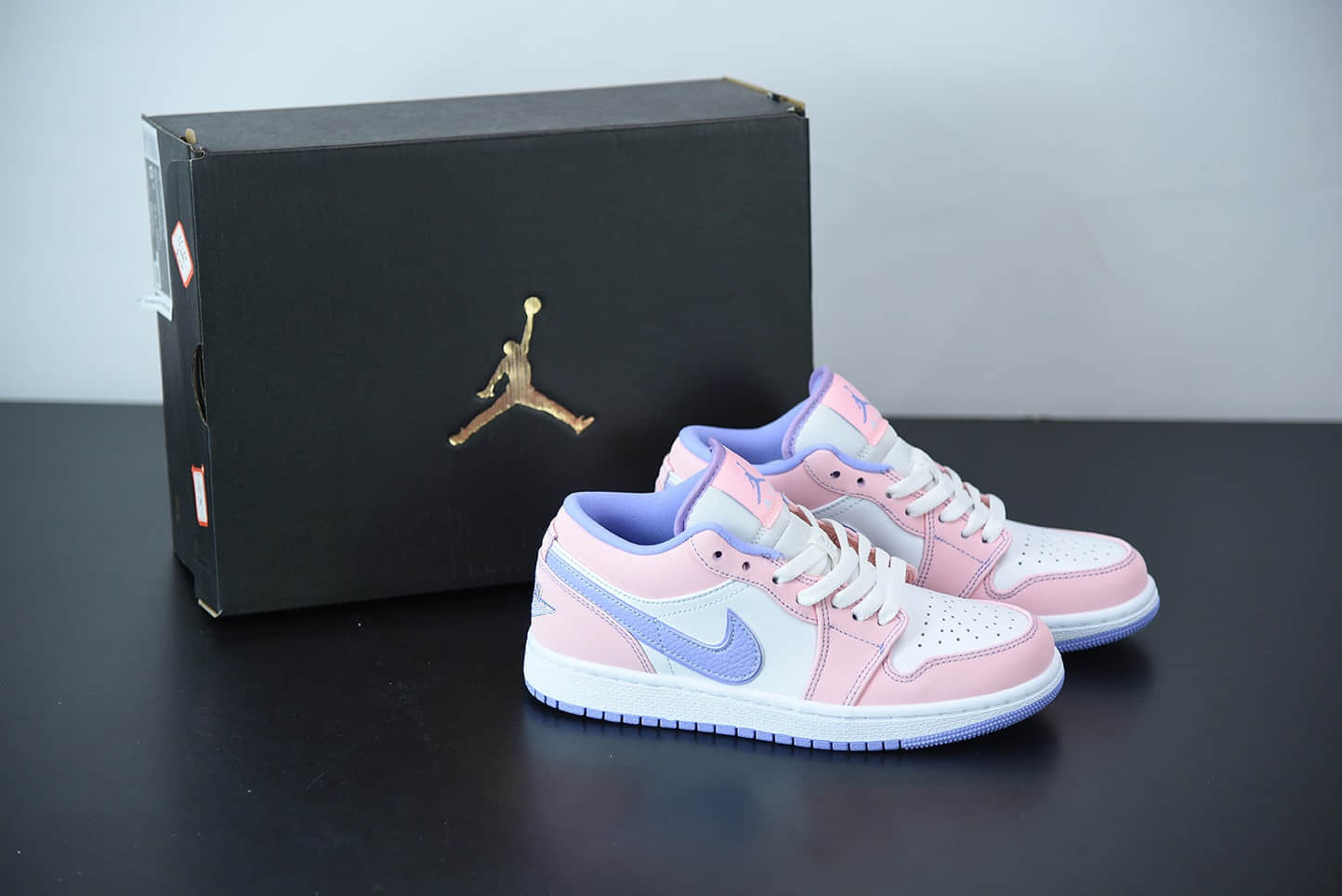 乔丹Air Jordan 1 Low SE “Arctic Punch”粉白黛紫薰衣草低帮休闲板鞋纯原版本 货号：CK3022-600