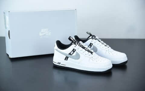 耐克 Nike Air Force1 LOW'07黑白灰串标空军一号低帮百搭休闲运动板鞋纯原版本 货号：CT4683-100