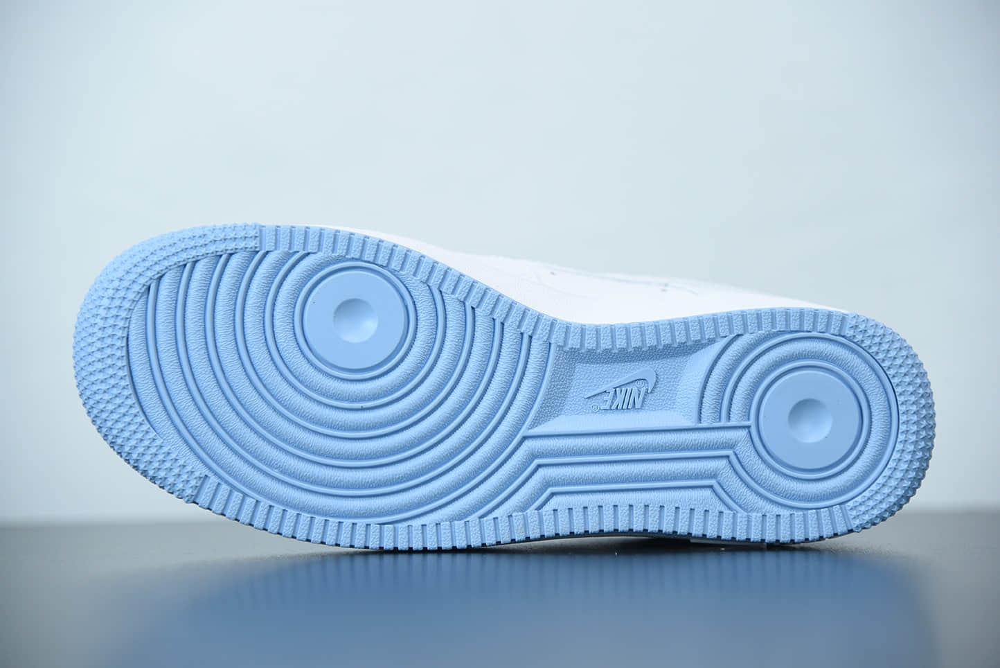 耐克 Nike Air Force 1 White Hydrogen Blue'(GS)白蓝空军一号经典低帮百搭休闲运动板鞋纯原版本 货号：CD6915-103