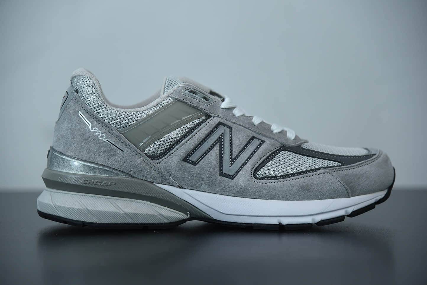 新百伦New Balanc M990V5元祖灰美产血统复古运动跑步鞋纯原版本 货号： M990GL5