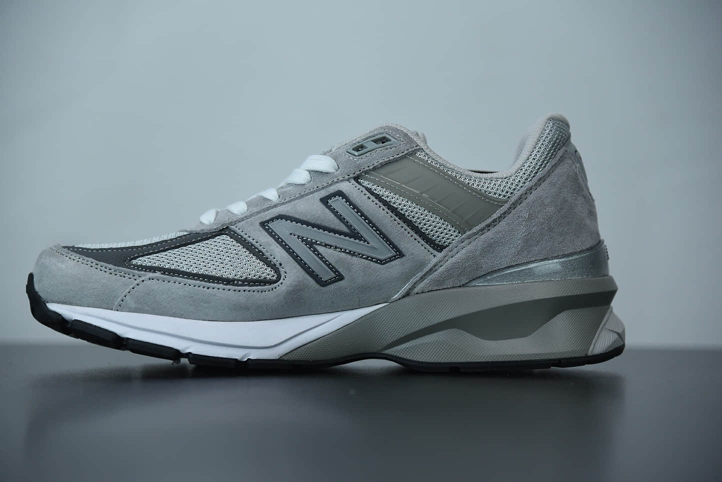 新百伦New Balanc M990V5元祖灰美产血统复古运动跑步鞋纯原版本 货号： M990GL5