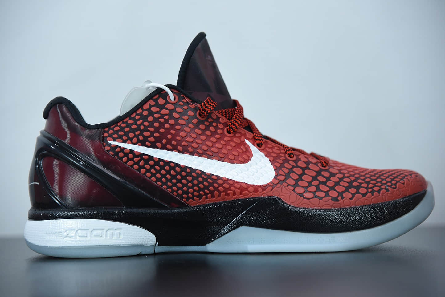 科比Nike Kobe VI Protro 6 红黑白全明星男子实战篮球鞋纯原版本 货号：448693-600