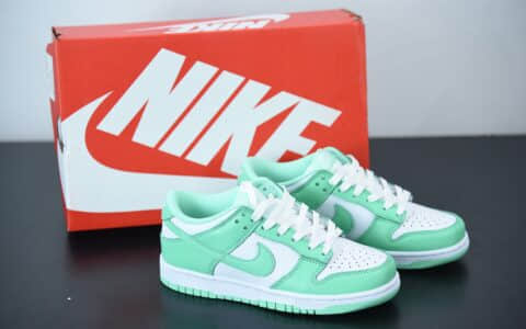 耐克Nike Dunk Low ＂Green Glow＂ 蒂芙尼低帮休闲文化鞋纯原版本 货号：DD1503-105