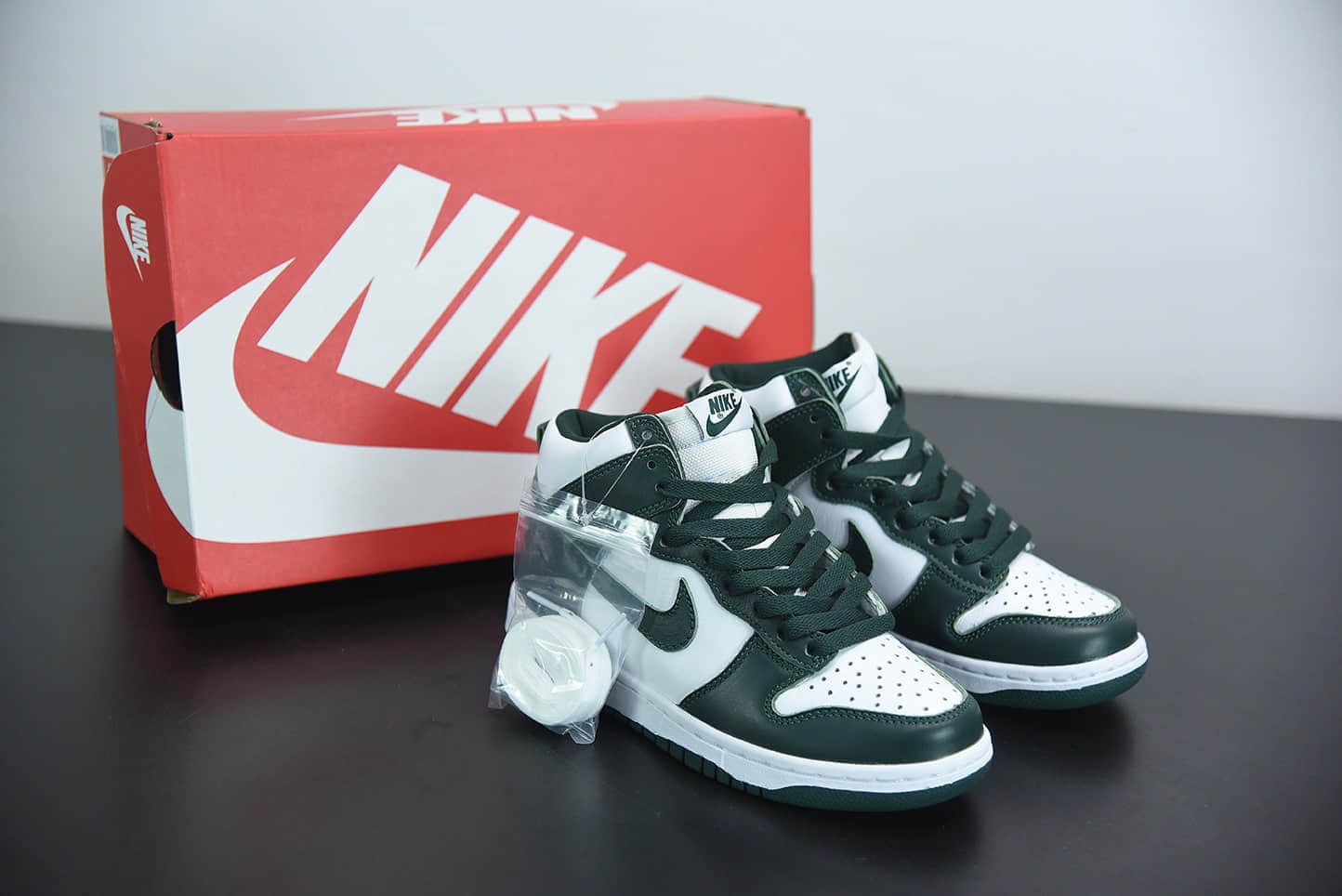 耐克Nike Dunk High SP Pro Green 2020复刻橄榄绿牛油果高帮滑板鞋纯原版本 货号：CZ8149-100