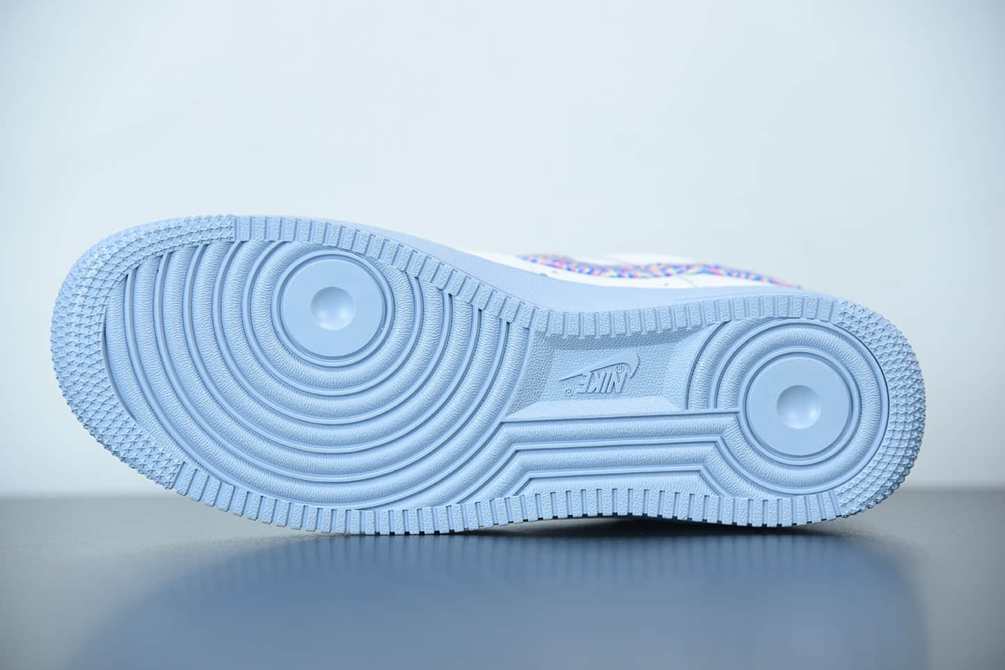耐克Nike Air Force 1 “Hydrogen Blue' 氢蓝配色空军一号低帮板鞋纯原版本 货号：CZ0377-100