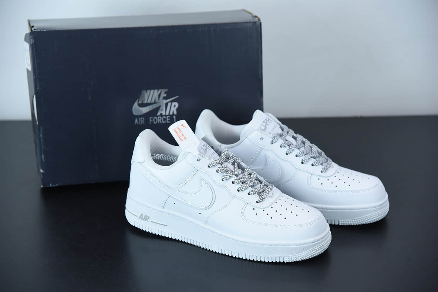 耐克Nike Air Force 1 Low 纯白3M鞋带低帮休闲运动板鞋纯原版本 货号：CR7792-002
