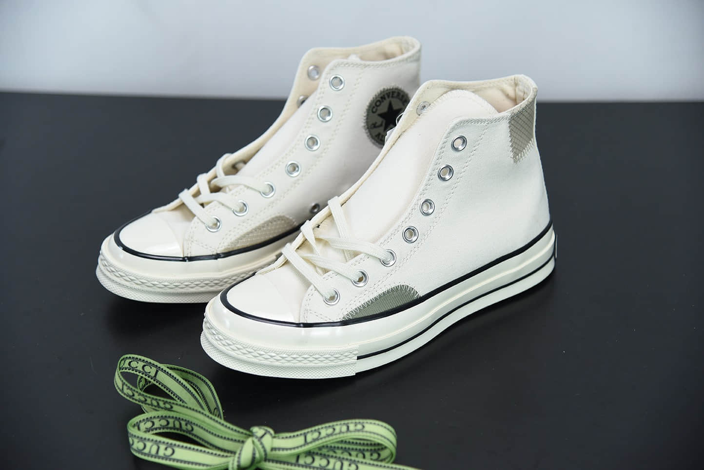 匡威Converse Chuck 1970s香甜草绿冰淇淋高帮硫化帆布鞋纯原版本