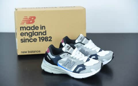 新百伦New Balance M920NBR NB920 白蓝灰美产复古跑鞋纯原版本  货号：M920NBR