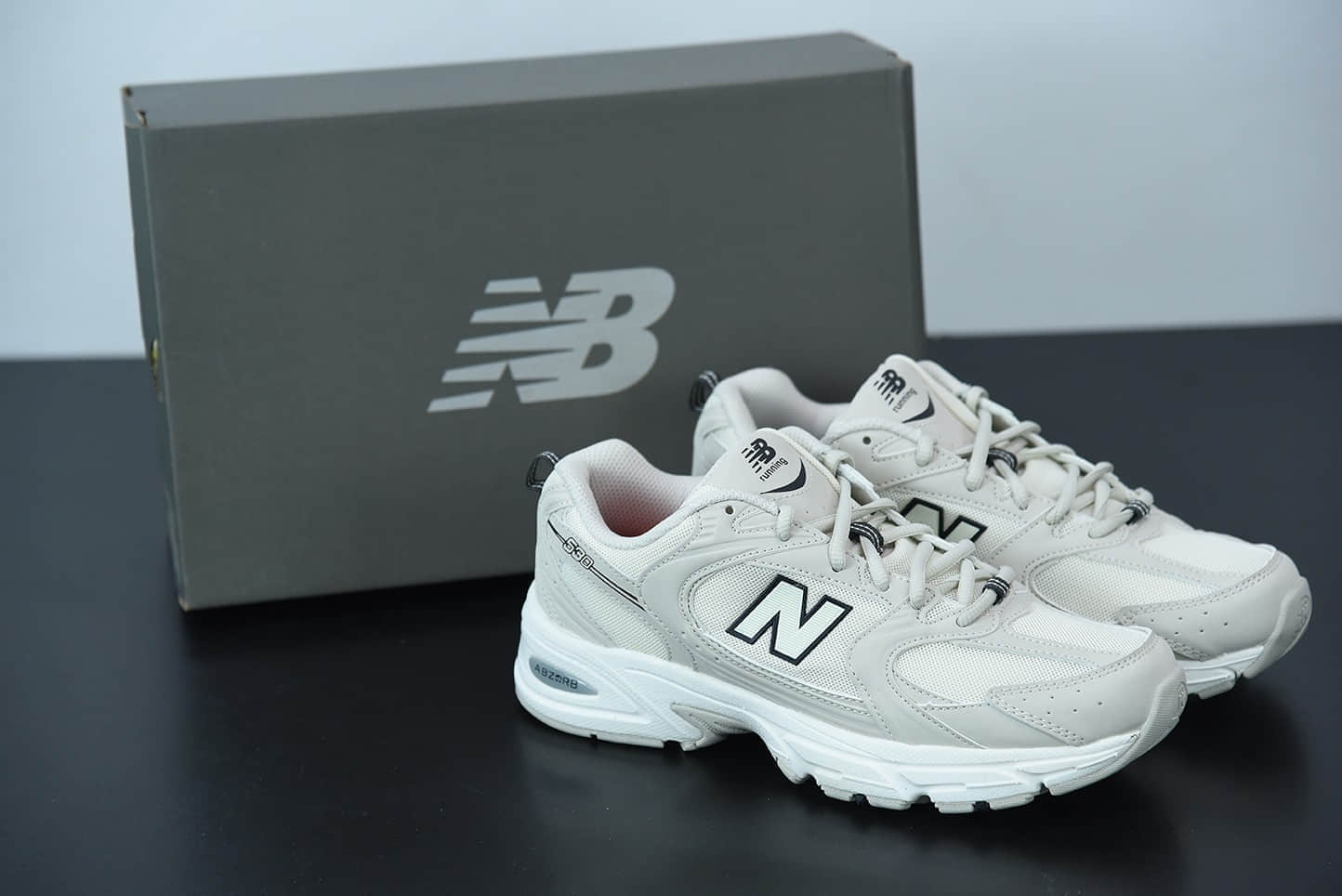 新百伦New Balance 530系列卡其色运动休闲鞋纯原版本 货号：MR530SH
