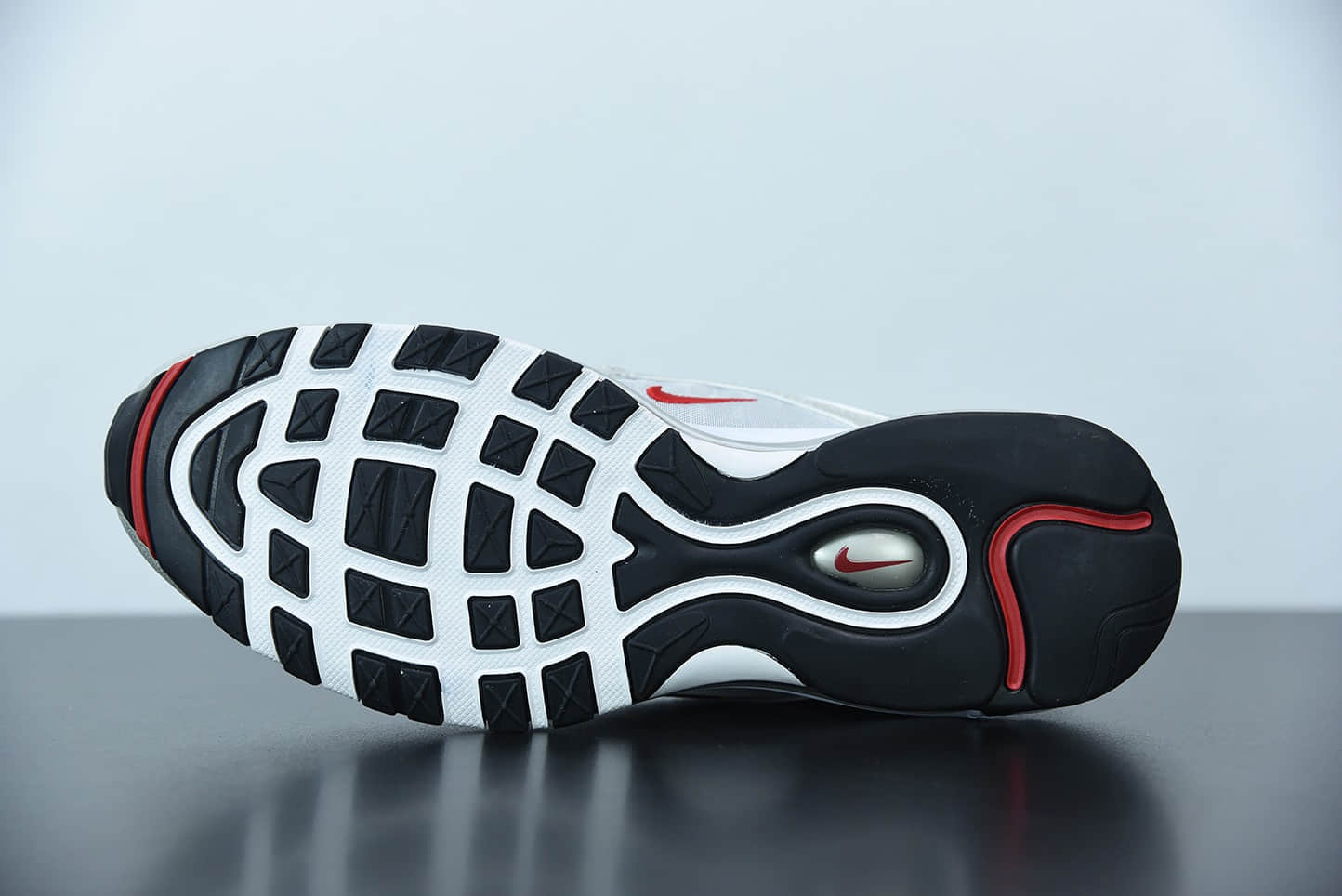 耐克 Nike Air Max 97 Premium OG QS“Silver Bullet” 2019版”银子弹反光百搭复古气垫休闲运动慢跑鞋纯原版本 货号：884421-001