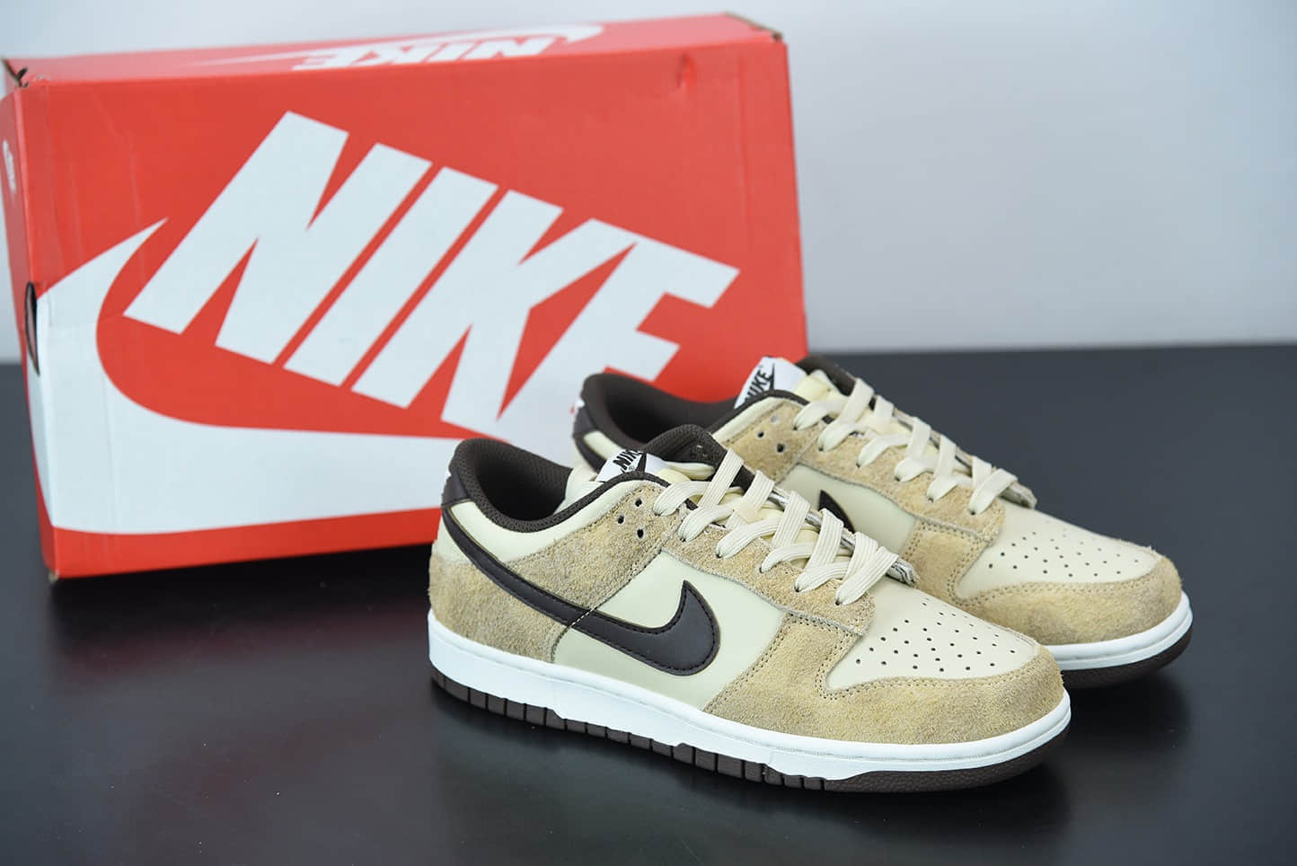 耐克 Nike Dunk SB Low PRM “Animal Pack 米白棕猎豹动物印花低帮板鞋纯原版本 货号：DH7913-200