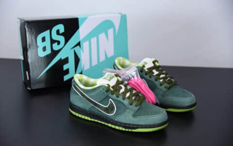 耐克Concepts x Nike SB Dunk Low 绿龙虾扣篮系列低帮板鞋纯原版本 货号：BV1310-337