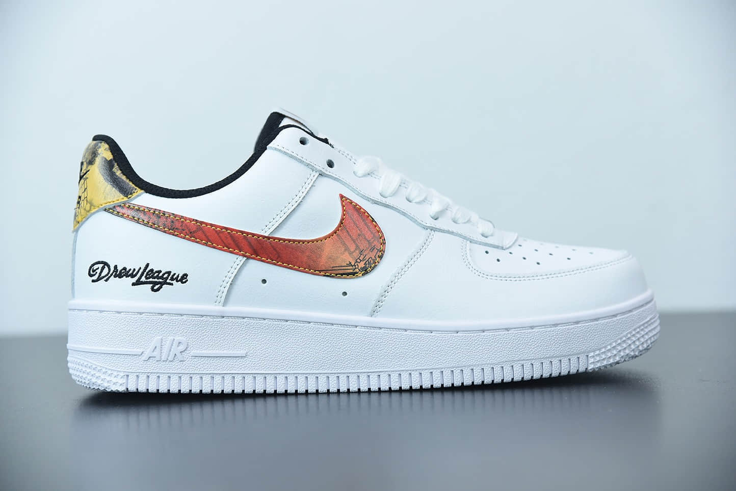 耐克Nike Air Force 1 Low 空军一号扑克牌鬼脸彩绘休闲运动板鞋纯原版本 货号：DM7578-100