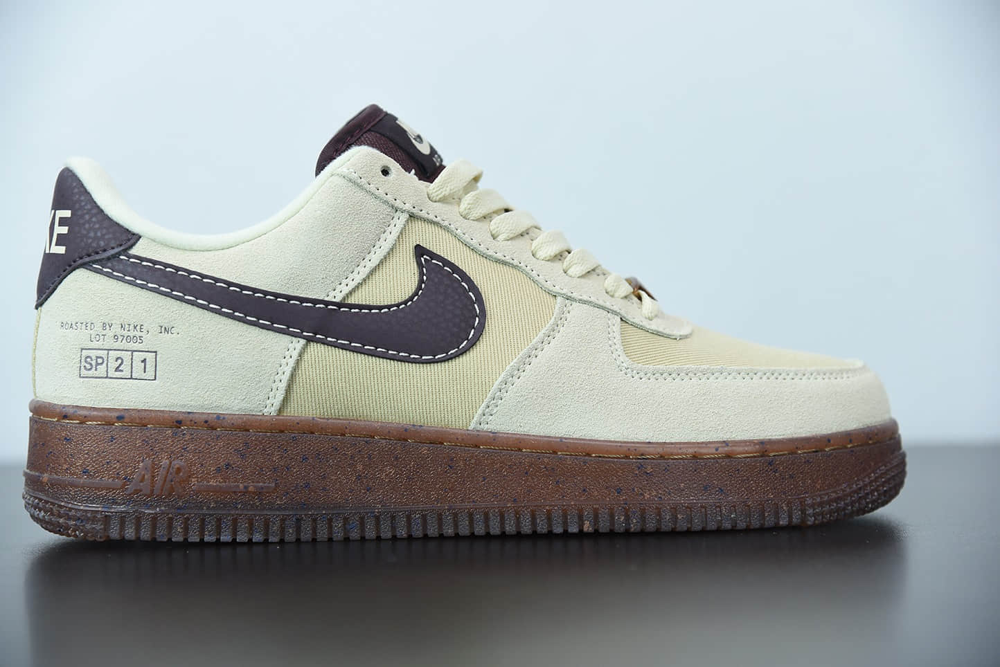 耐克 Nike Air Force 1´07Coffee 咖啡浅棕空军一号经典低帮百搭休闲运动板鞋纯原版本 货号：DD5227-234