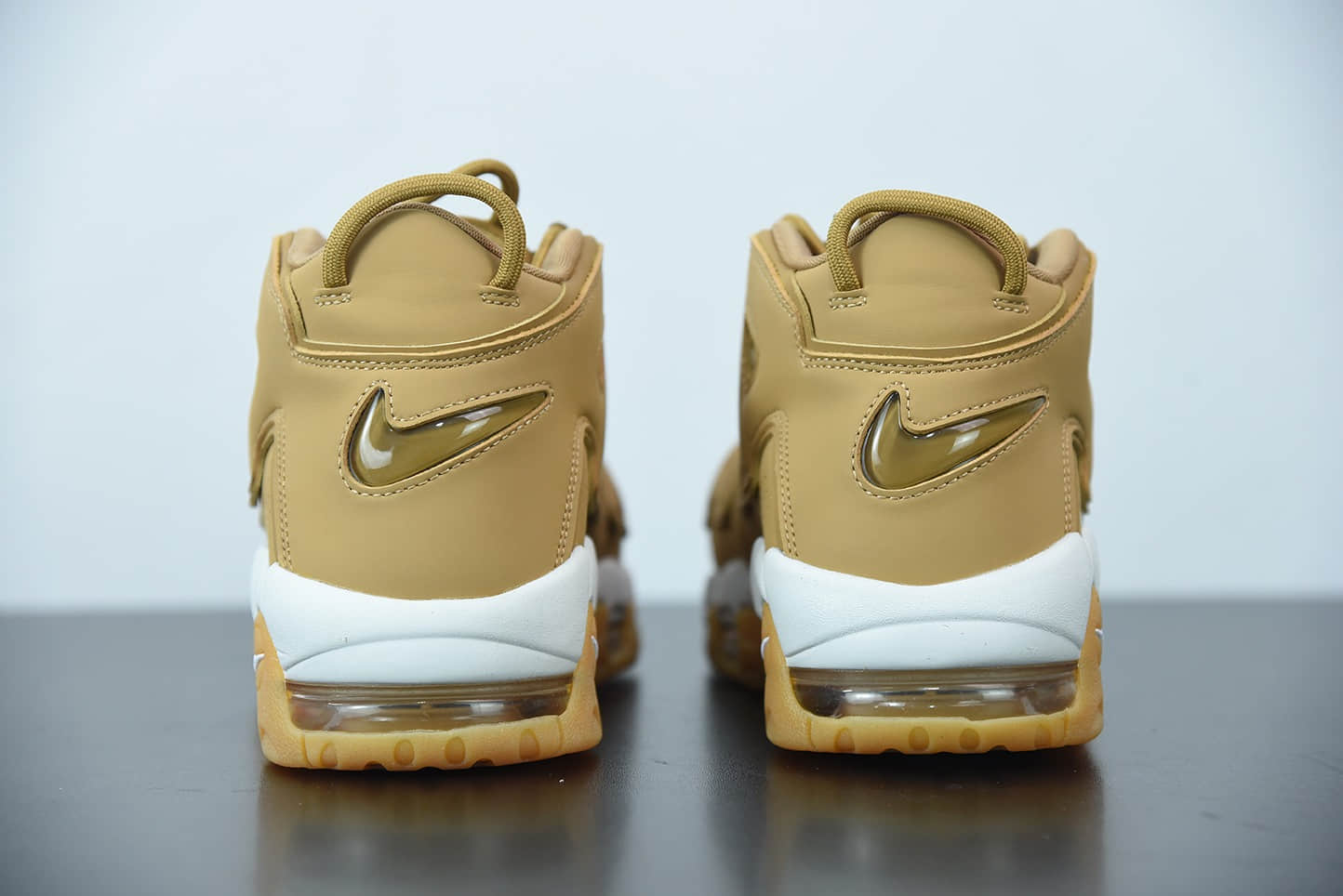 耐克 Nike Air More Uptempo OG“大AIR”小麦配色皮蓬一代复古百搭文化休闲篮球鞋纯原版本 货号：AA4060-200