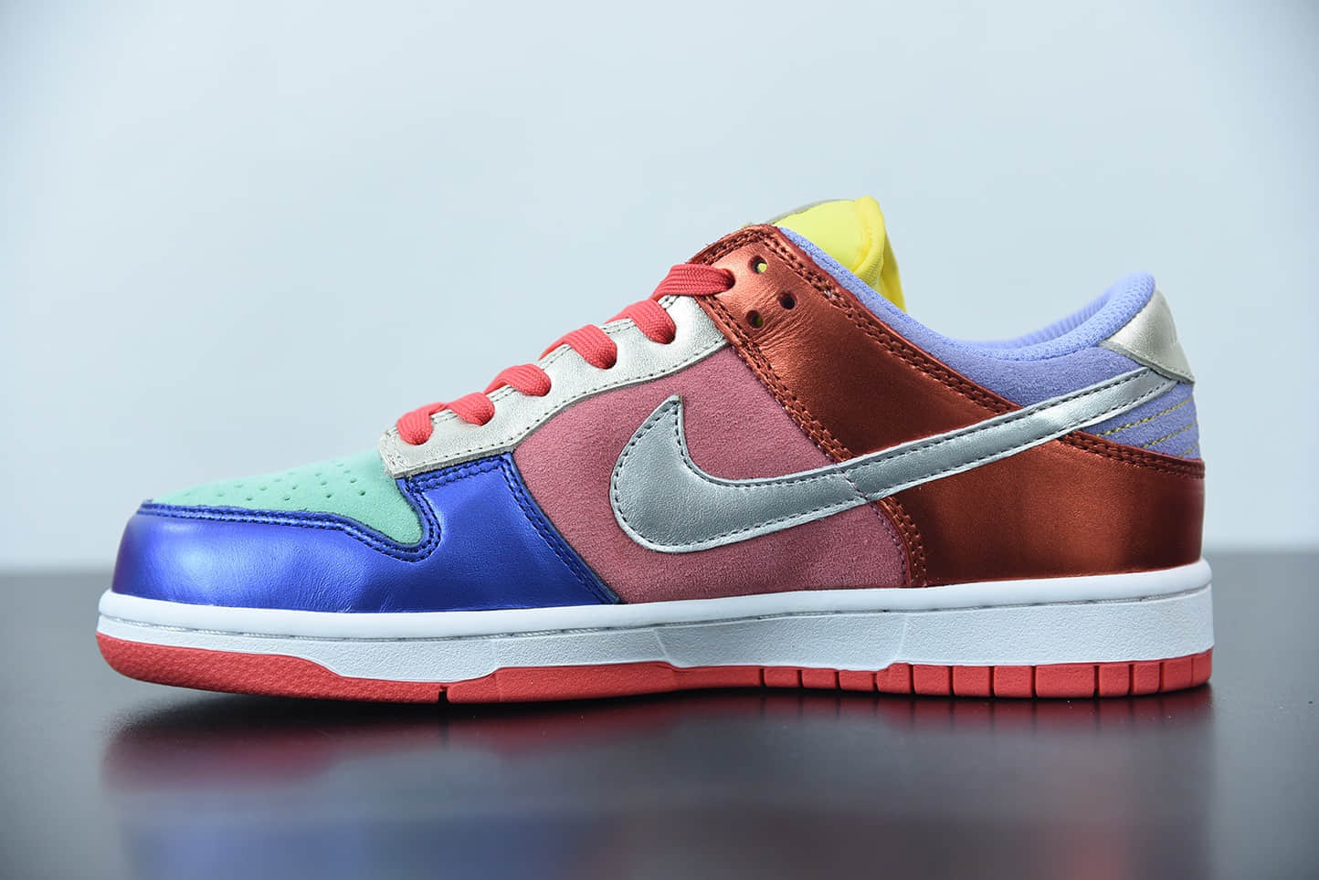 耐克Nike Dunk Low Sunset PulseSB彩蛋鸳鸯多彩拼色扣碎篮板时尚休闲板鞋纯原版本 货号：DN0855-600