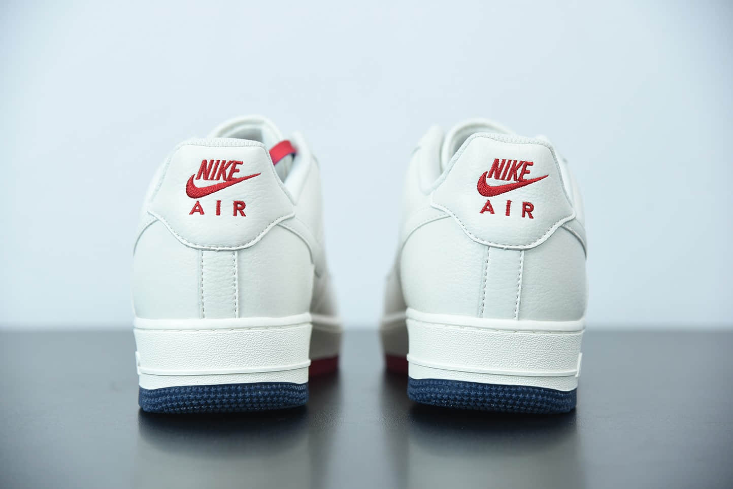 耐克 Nike Air Force 1 Low '07 米红蓝‘’洛杉矶快船‘’城市限定低帮空军一号休闲板鞋纯原版本 货号：CT1989-102