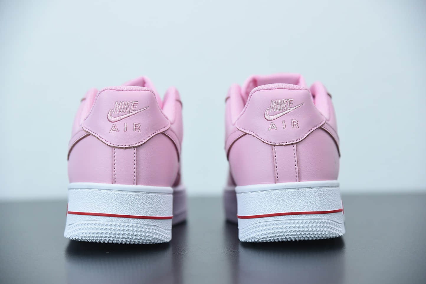 耐克Nike Air Force 1´07PinkRed Rose粉色粉玫瑰空军一号经典低帮百搭休闲运动板鞋纯原版本 货号：CU6312-600