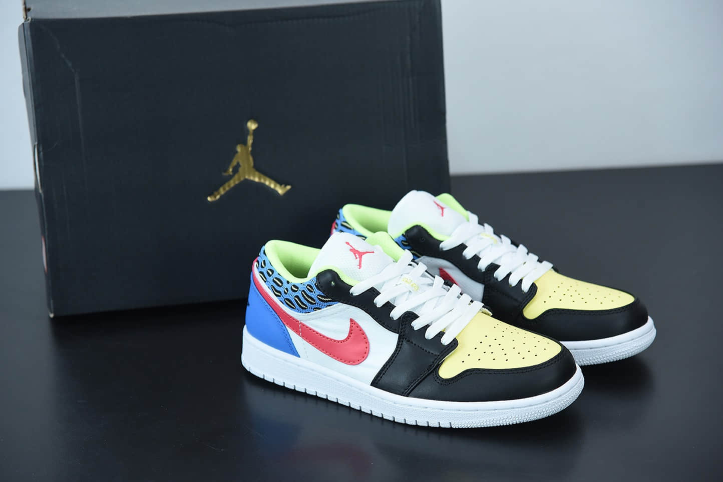 乔丹Air Jordan 1 Low毛毛虫低帮复古文化篮球鞋纯原版本 货号：DH5927-006