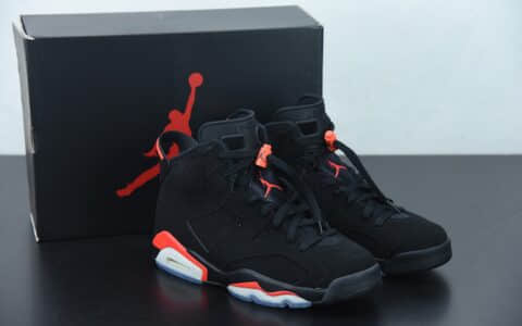 乔丹Air Jordan 6 Black Infrared黑红全明星红外线乔丹6代篮球鞋纯原版本 货号：384664-060